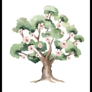 Painted Tree No1 Poster Jetzt Bestellen