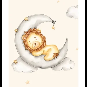 Gratis Versand Sleeping Lion Poster