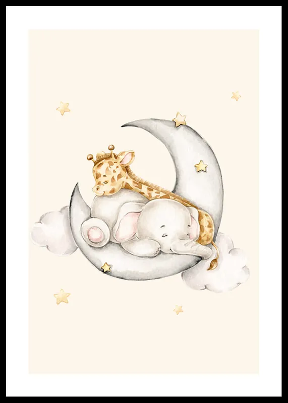Abverkauf Sleeping Friends Poster