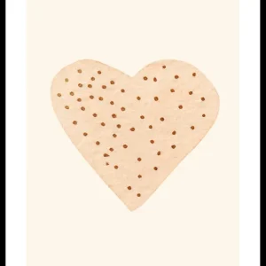 Dotted Heart Poster Beliebt