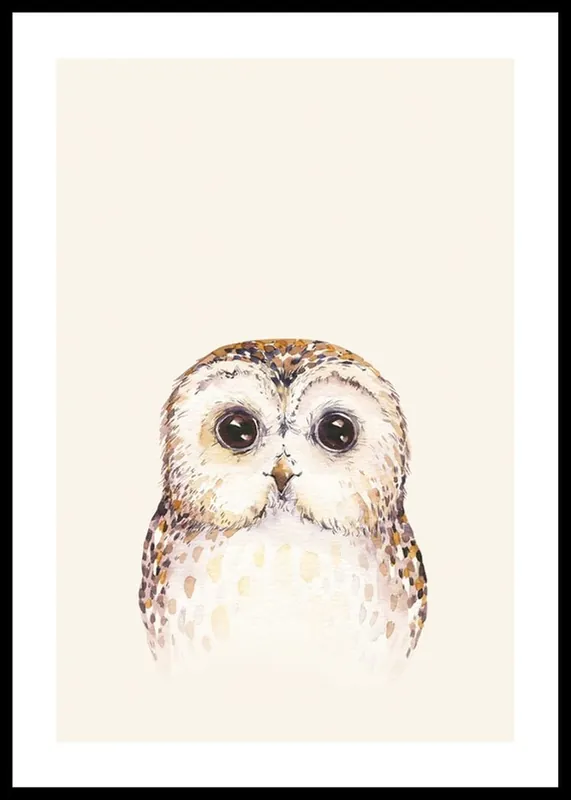 Preis Gesenkt Peekaboo Owl Poster