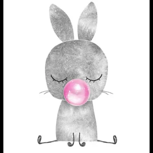 Schnäppchen Bubblegum Rabbit Poster