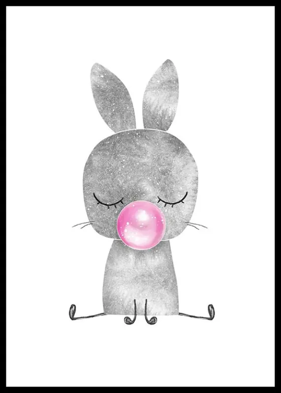 Schnäppchen Bubblegum Rabbit Poster