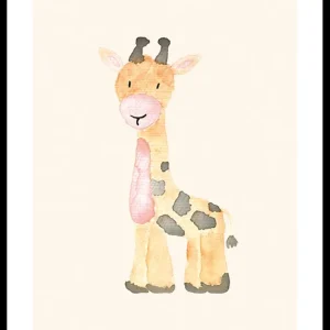 Top-Preis Watercolor Giraffe Poster