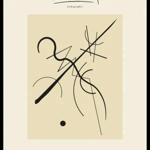 Kandinsky Lithographic Poster Nur Heute
