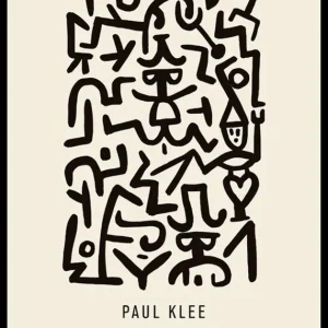 Markenware Paul Klee Comedians Poster