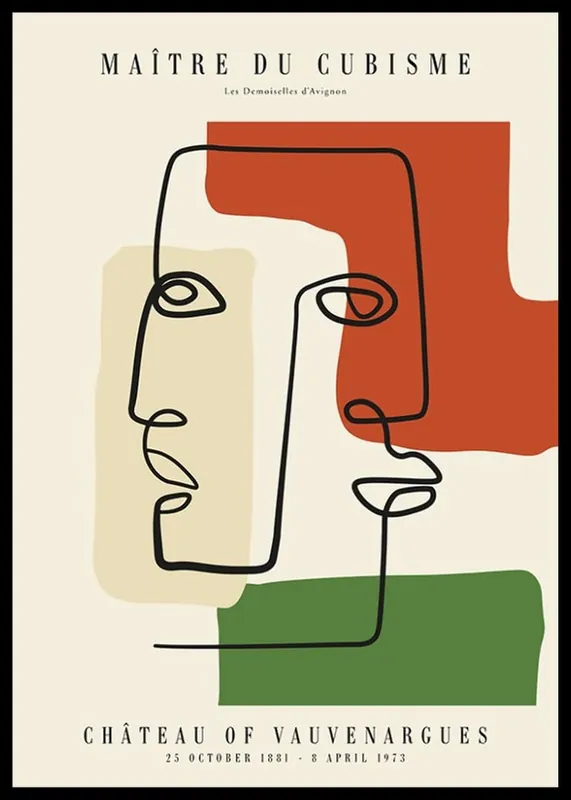 Rabatt Maitre Du Cubisme No2 Poster