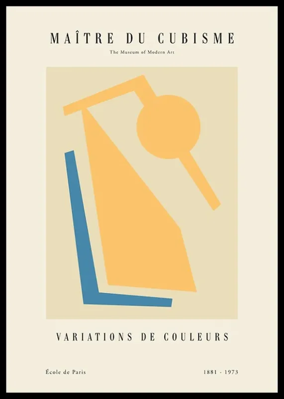 Kostenfreie Lieferung Maitre Du Cubisme No1 Poster
