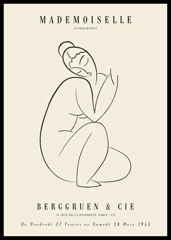 Aktuell Mademoiselle No2 Poster