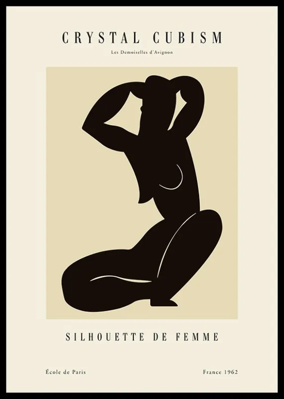 Femme Du Cubisme Poster Direkt Vom Hersteller