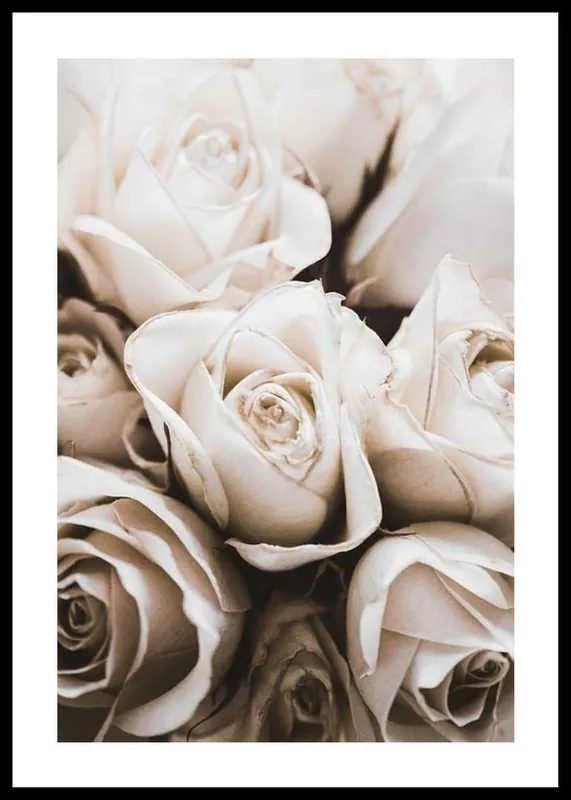 Bouquet Of Roses Poster Schnäppchen