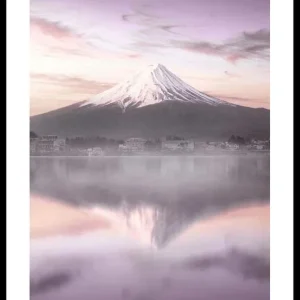 Mount Fuji At Sunrise Poster Preis Gesenkt