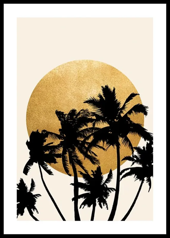 Silhouette No1 Poster Schnäppchen