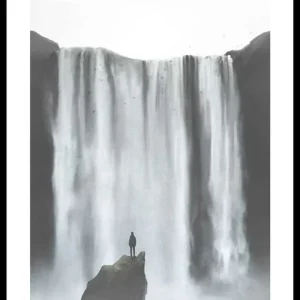 Kostenfreie Lieferung Waterfall View Poster