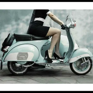 Vintage Scooter Poster Versand Am Gleichen Tag