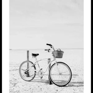 Bicycle On The Beach Poster Letzte Chance