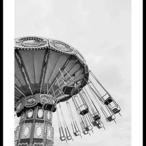 Geprüft Chain Swing Ride Poster