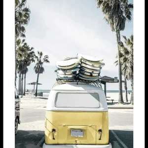Direktkauf Venice Beach Surf Van Poster