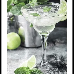 Neuheit Margarita Cocktail Poster