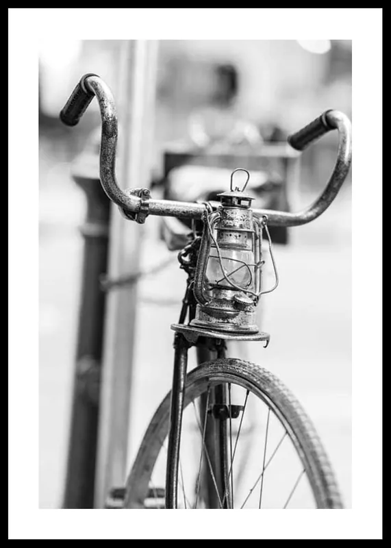 Old Bicycle Poster Knallerangebot