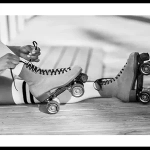 Sichere Zahlung Roller Skates No3 Poster