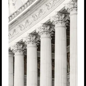 Columns In Rome Poster Solange Der Vorrat Reicht