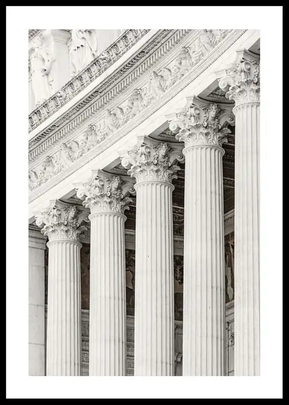Columns In Rome Poster Solange Der Vorrat Reicht