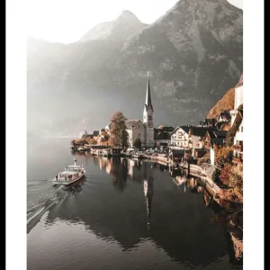 Expressversand Hallstatt Austria Poster