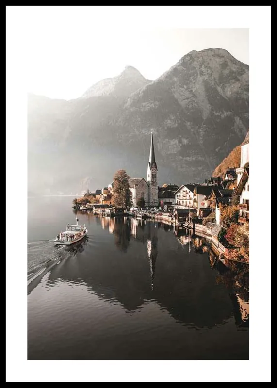 Expressversand Hallstatt Austria Poster