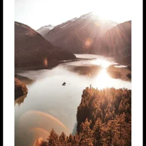 Markenprodukt Diablo Lake Poster