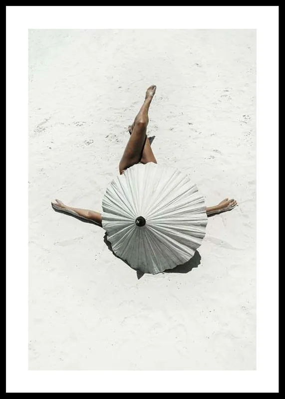 Saisonangebot Beach Parasol Poster