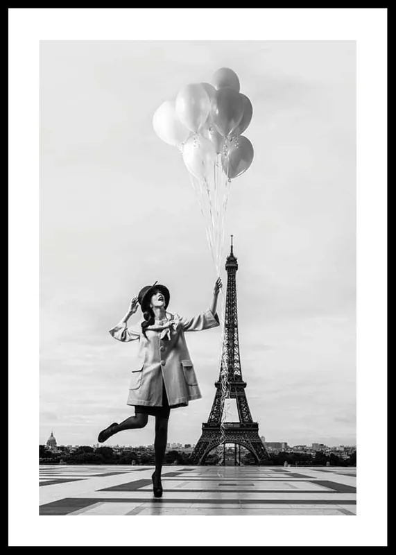 Playful In Paris Poster Sale