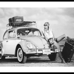 Nur Heute Beetle Backpacker Poster