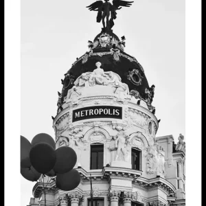 Sonderangebot Metropolis Madrid Poster
