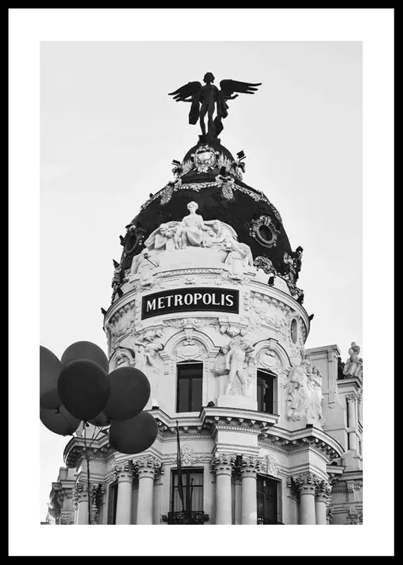 Sonderangebot Metropolis Madrid Poster