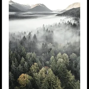 Schneller Versand Misty Mountains Poster