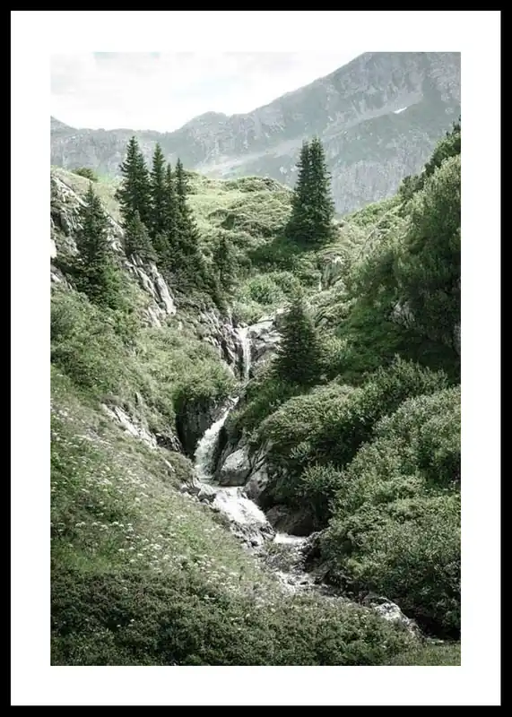 Mountain Landscape Poster Top-Seller
