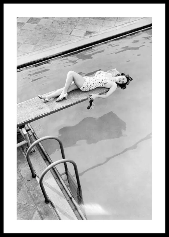Jetzt Bestellen Vintage Pool Poster