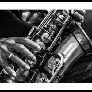 Ausverkauf Playing The Saxophone Poster