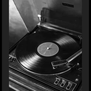 Vintage LP Player Poster Heißes Angebot