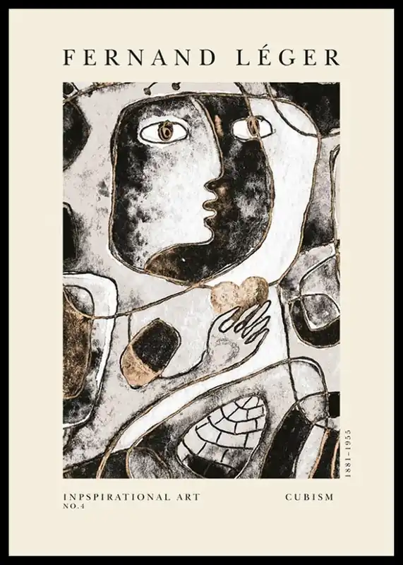 Fernand Leger No4 Poster Jetzt Kaufen