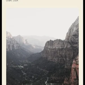 Heißes Angebot Zion National Park Poster