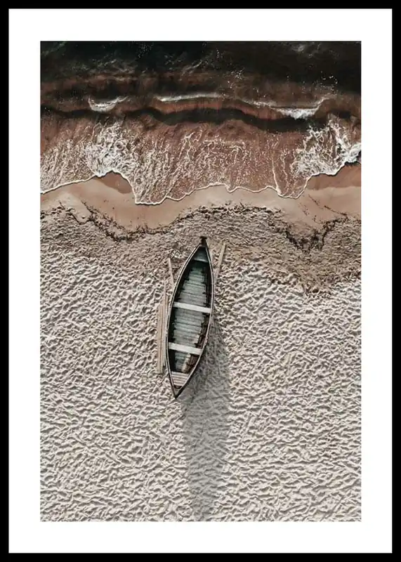Top-Angebot Boat On Beach Poster