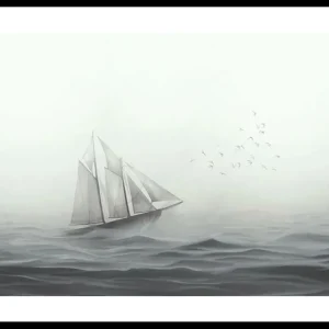 Boat On Sea Poster Günstig