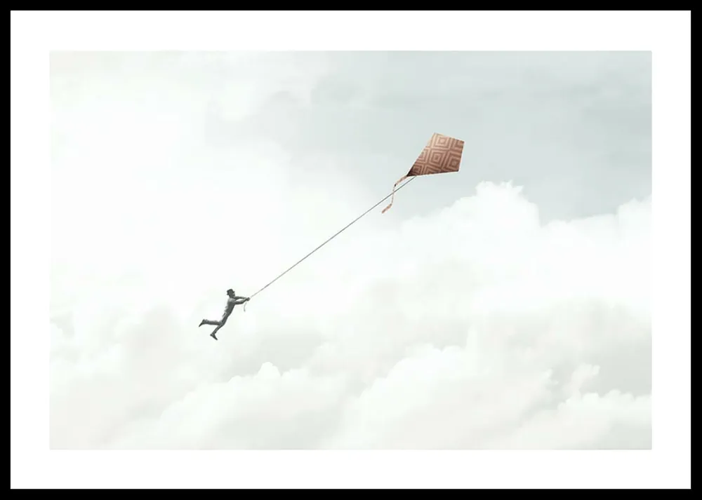 Airborn Kite Poster Meistverkauft