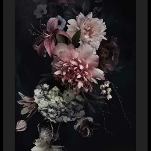 Rabatt Vintage Flower Bouquet Poster