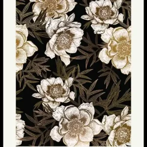 Pivoines Blanches Poster Sonderangebot