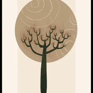 Highlight Abstract Tree No3 Poster