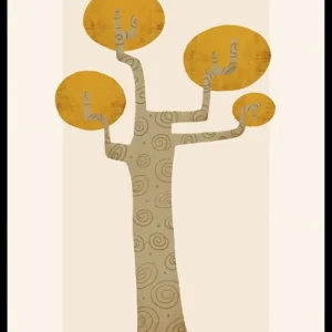 Abstract Tree No2 Poster Geprüft