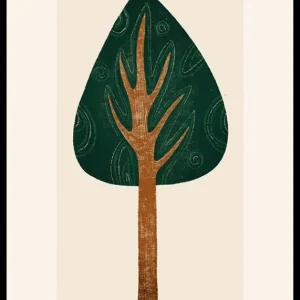 Abstract Tree No1 Poster Markenware